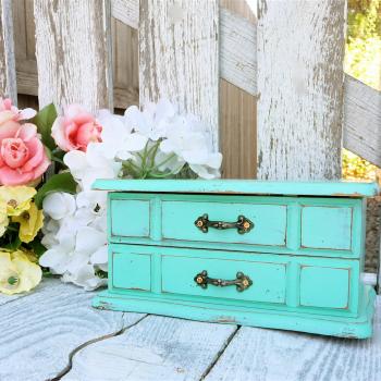 SHABBY CHIC Jewelry Box / Armoire - $129.00